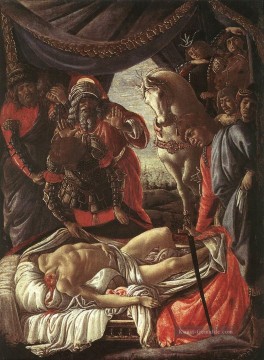  an - Entdeckung des Mordes Holophernes Sandro Botticelli